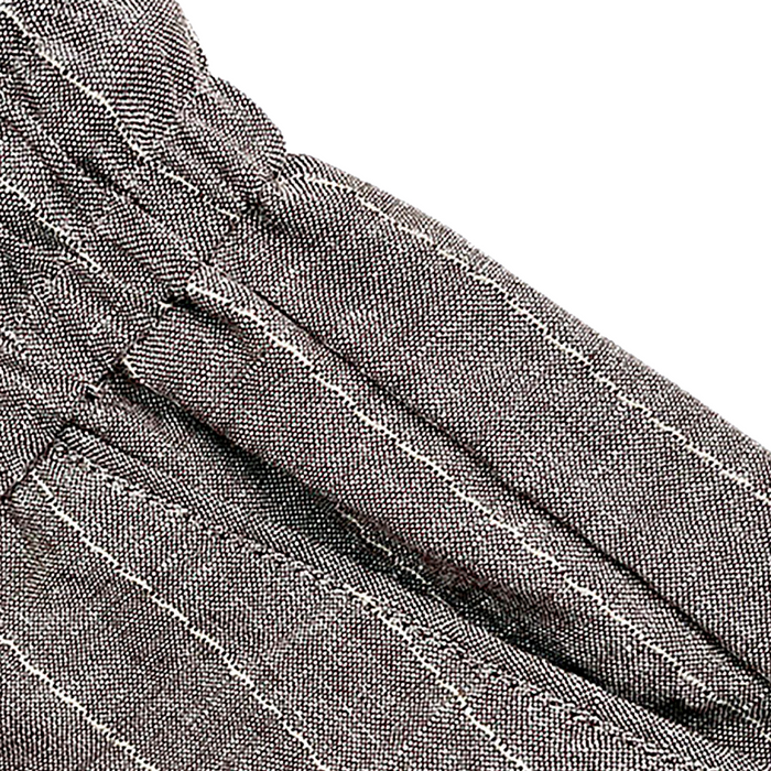 Calça de Linho Masculina Listrada Forllini