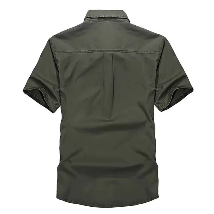 Camisa Manga Curta Forllini Khaki