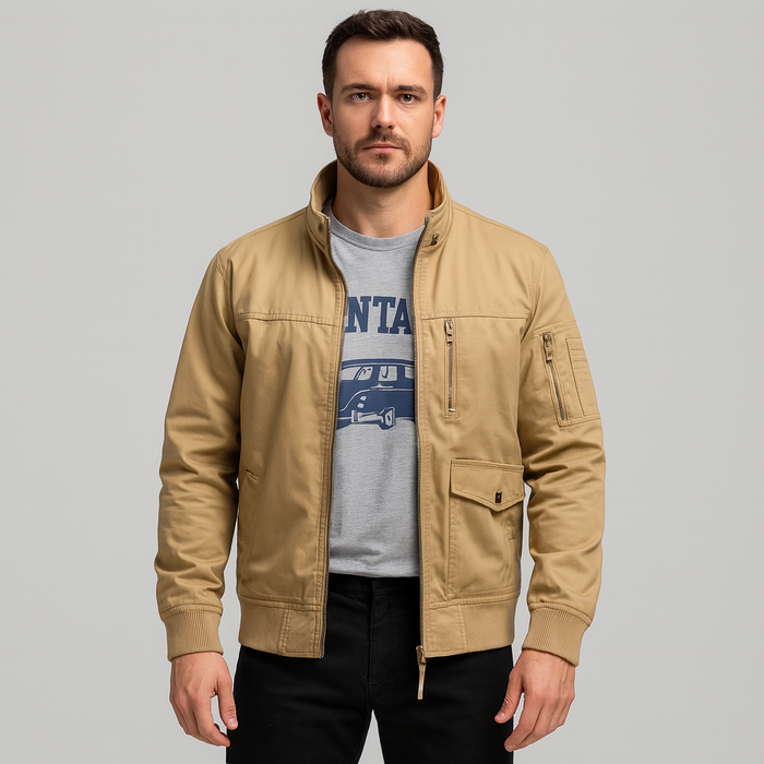Jaqueta Masculina Forrada Forllini Bomber