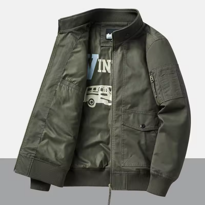 Jaqueta Masculina Forrada Forllini Bomber